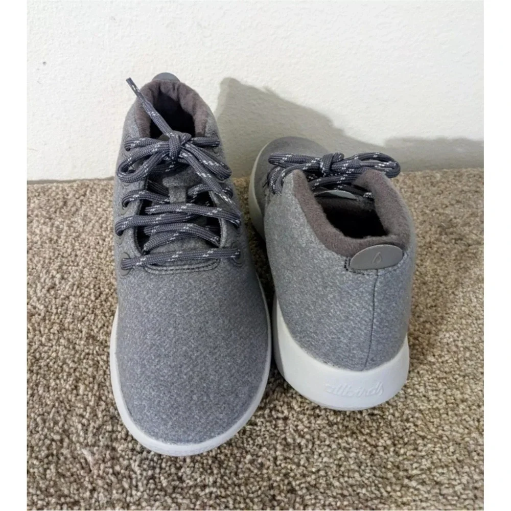 Allbirds Wool Runner-up Mizzle Gray Sneakers Women's Casual Shoes Size‎ 10 NEW